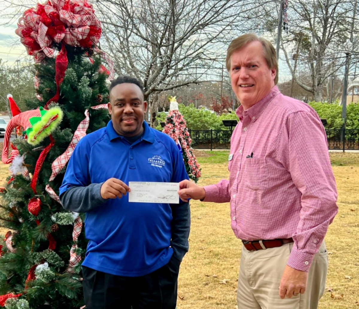 CMP Gives Christmas on the Square Donation