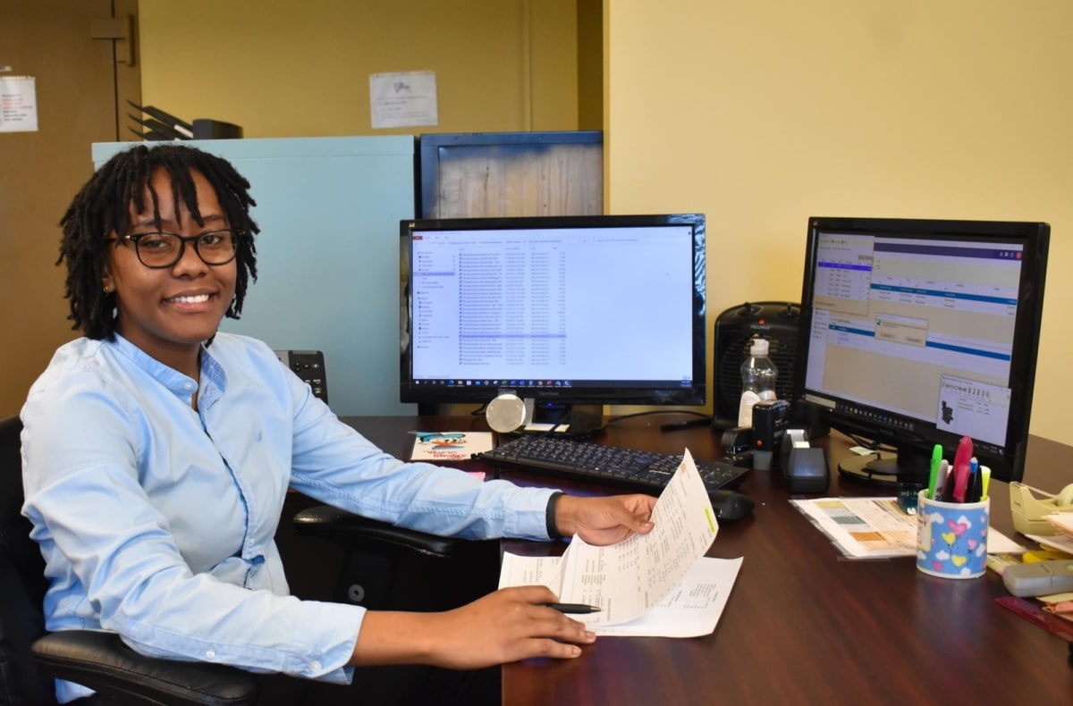 City employee Thai Fowell awarded scholarship for MSCIS at Talladega College