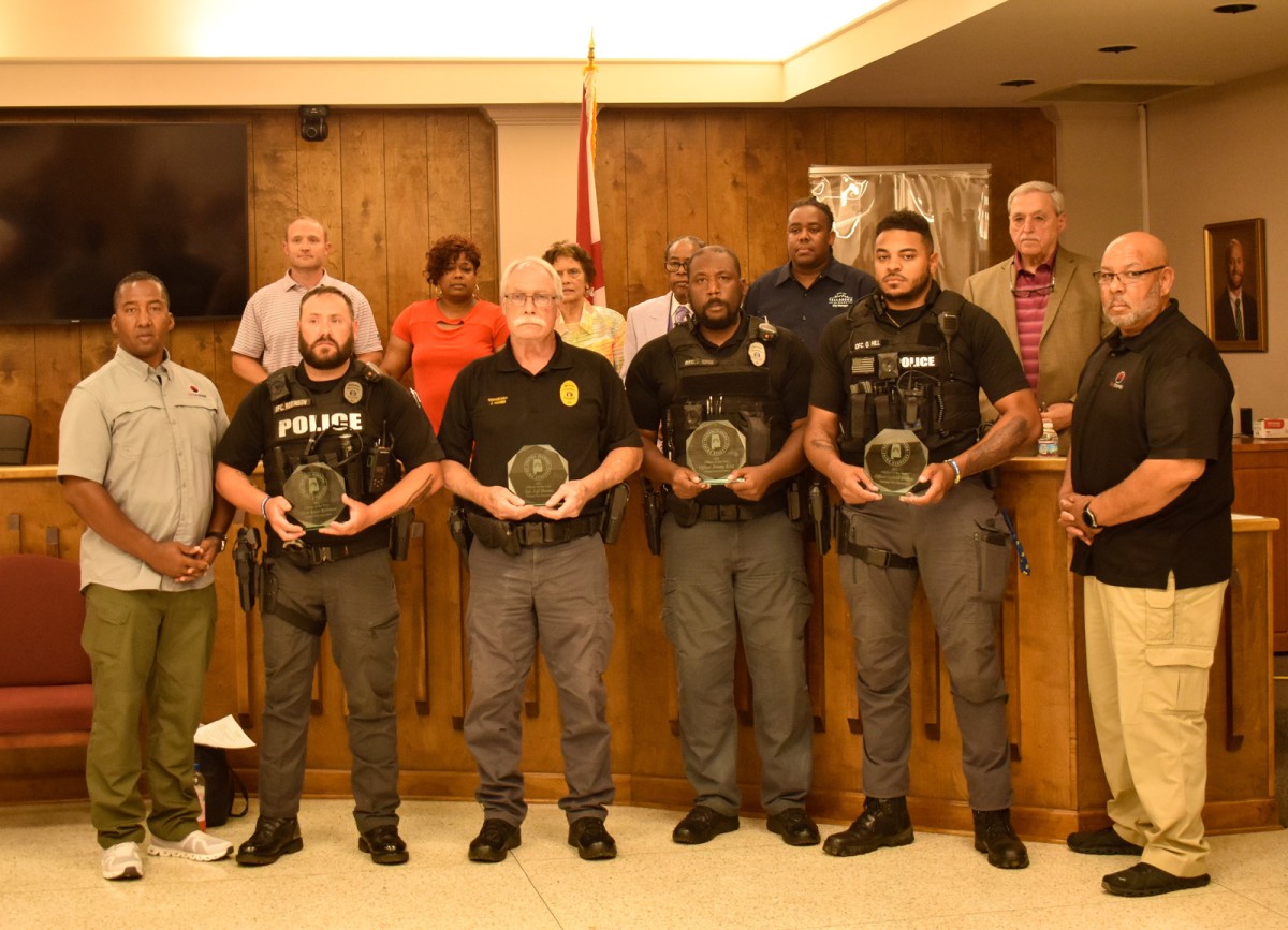 CrimeStoppers honors City of Talladega Police Officers