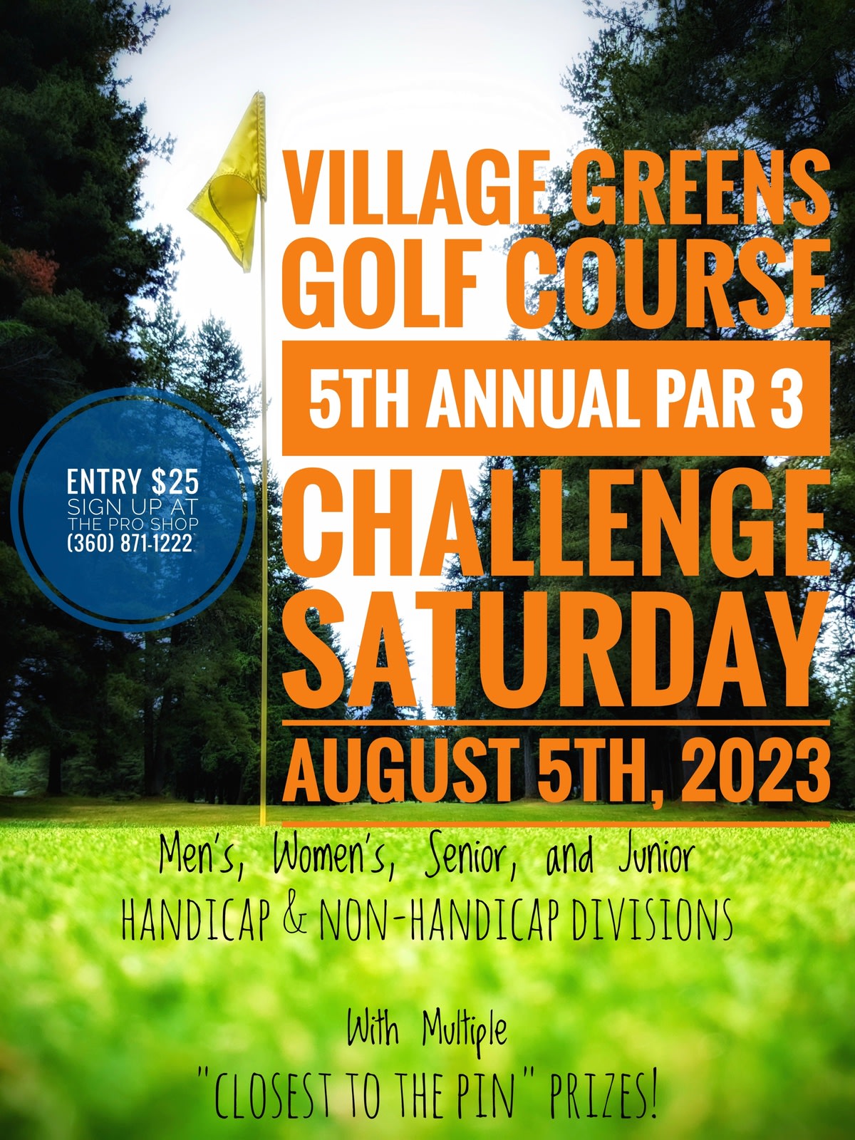 5th Annual Par 3 Challenge!