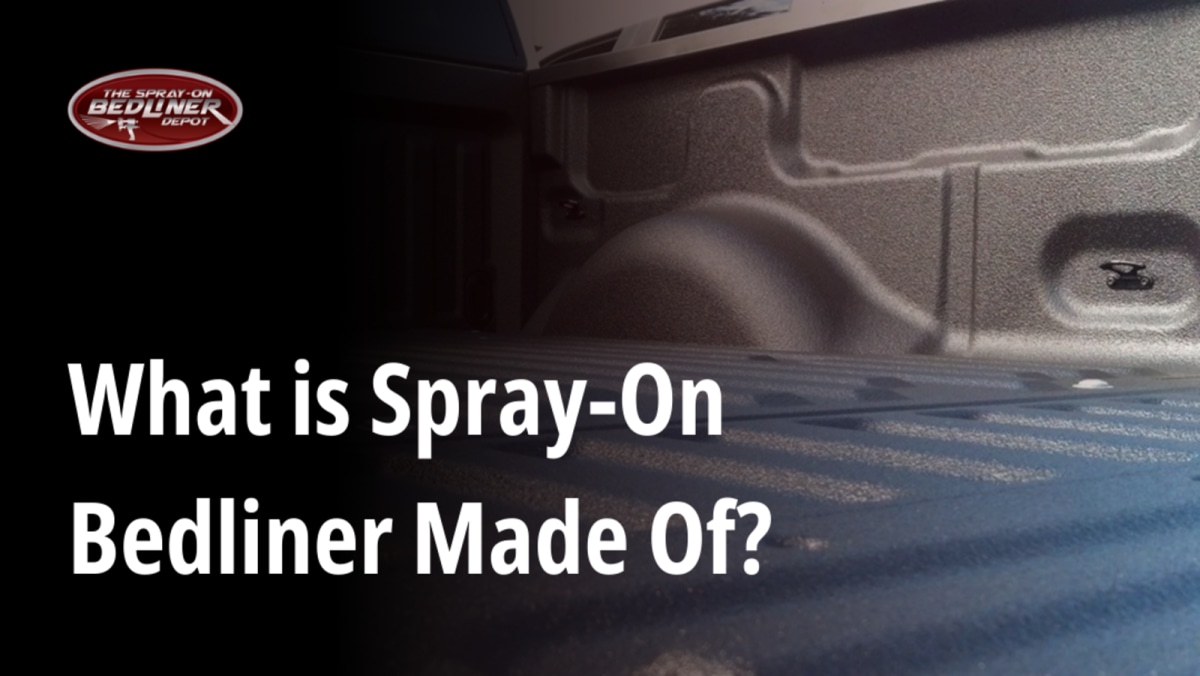 What is Spray-On Bedliner Made Of?