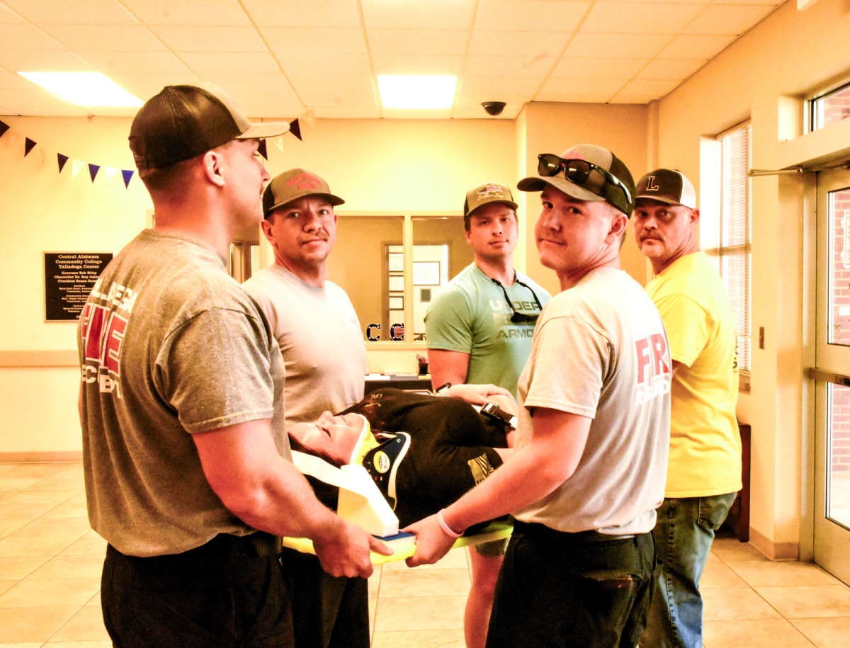 Talladega firefighters complete EMT training