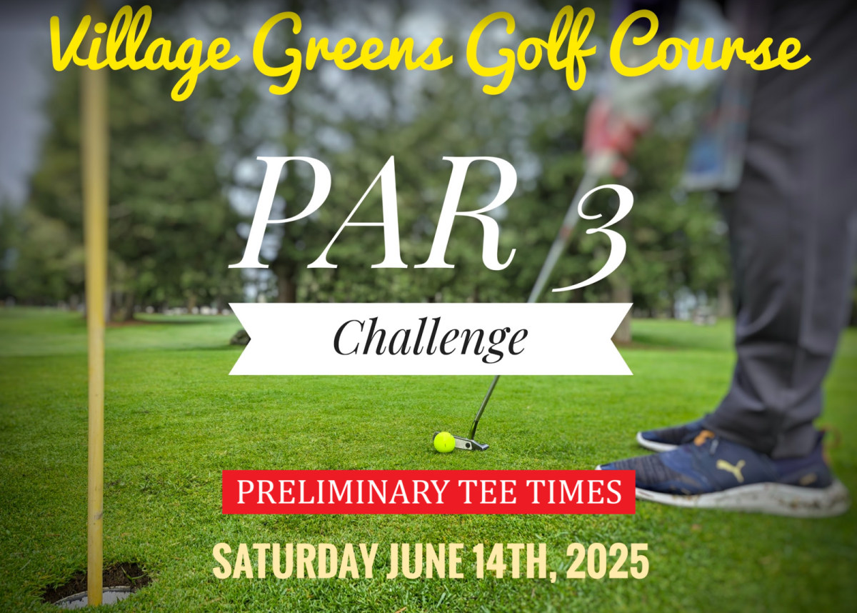 Preliminary Tee Times