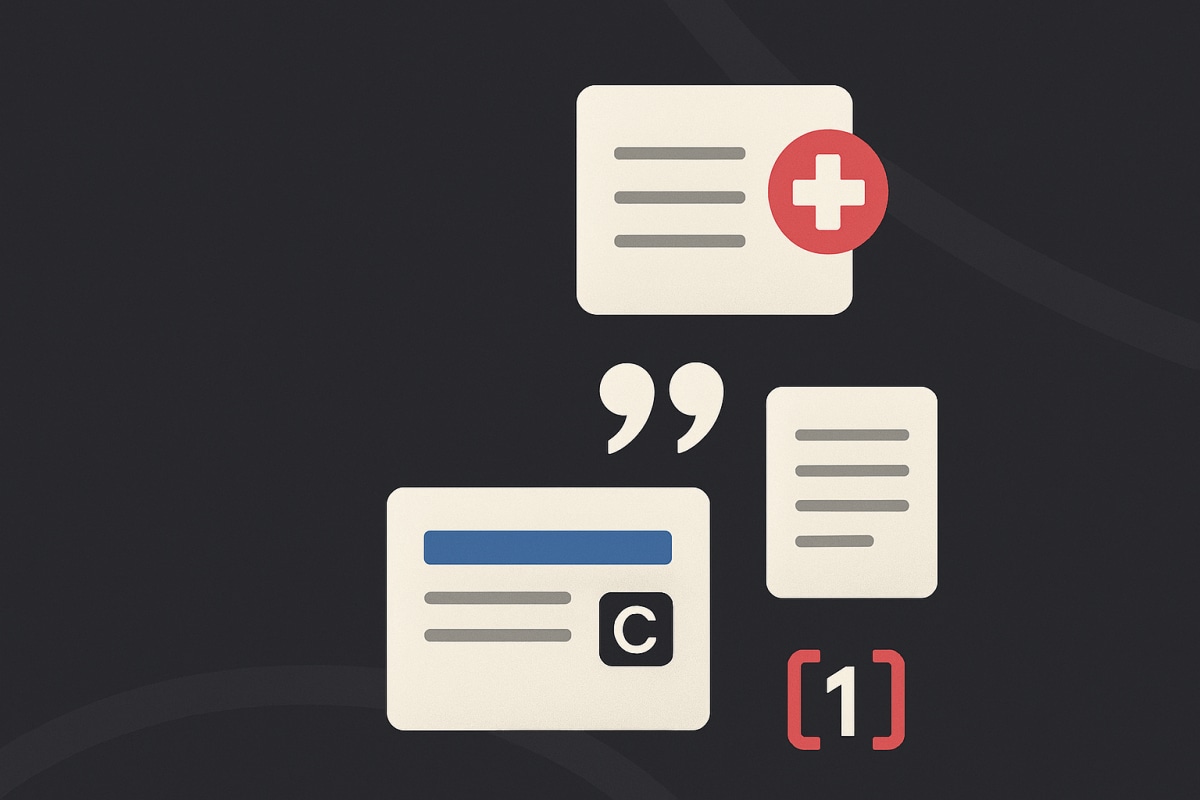 SEO Best Practices for Reference and Citation Formatting in Healthcare Content