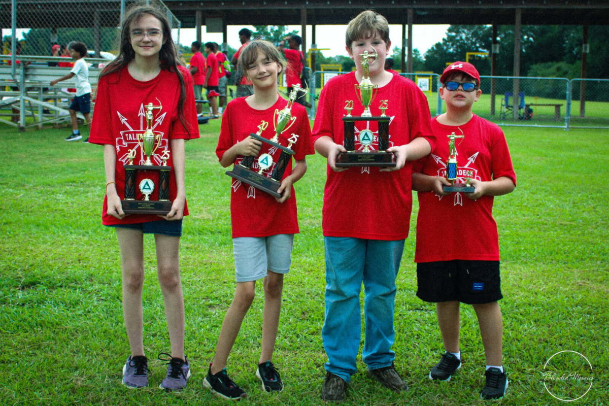 Talladega Parks and Recreation archery team wins big at state