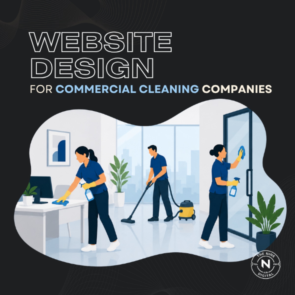 Website Design for Commercial Cleaning Companies