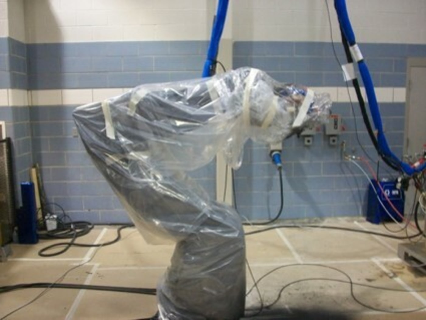 Robotic Spray Rigs for Polyurea