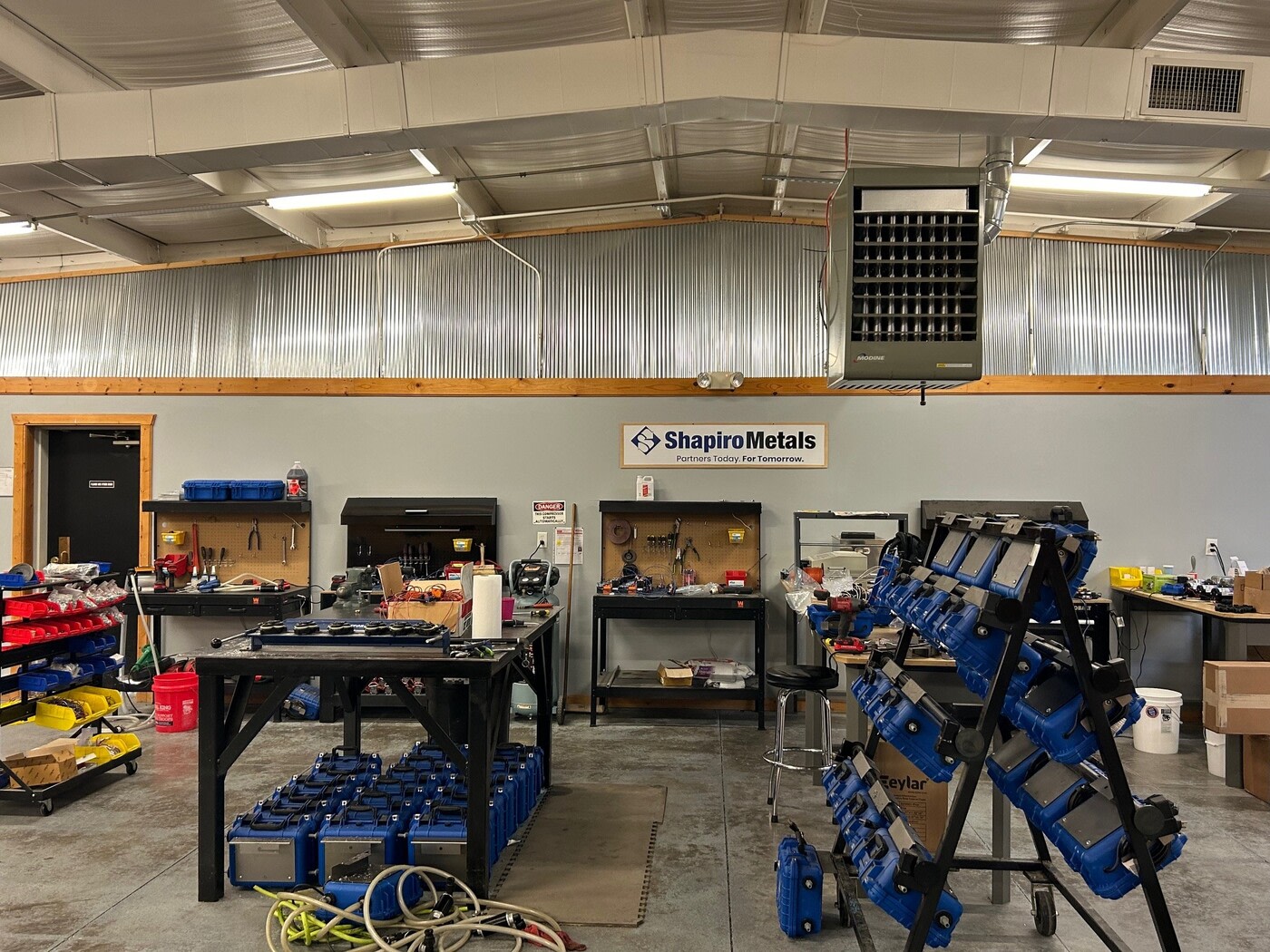 A ton of tools and equipment