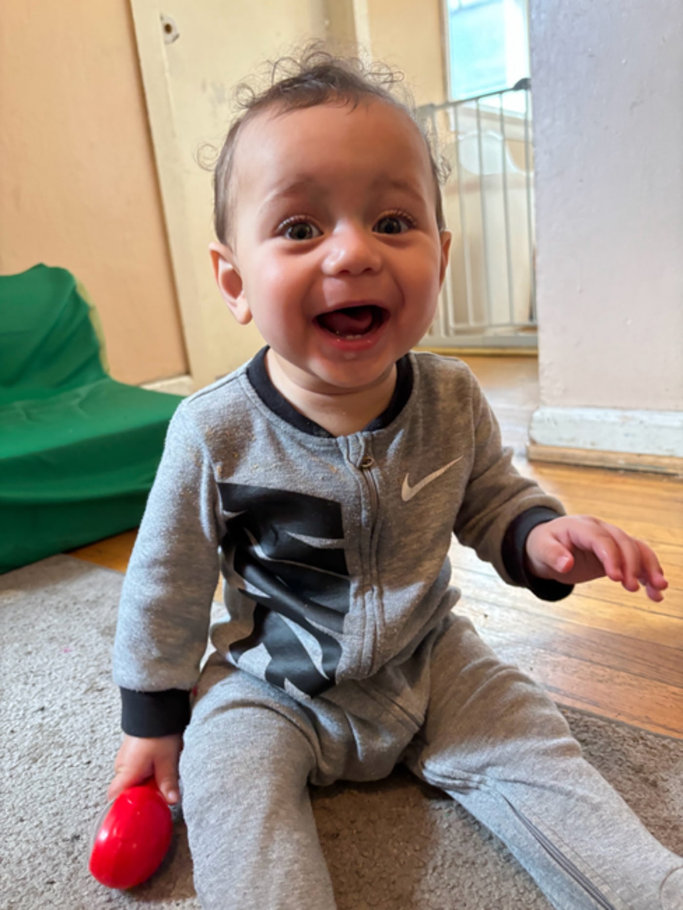 A happy infant