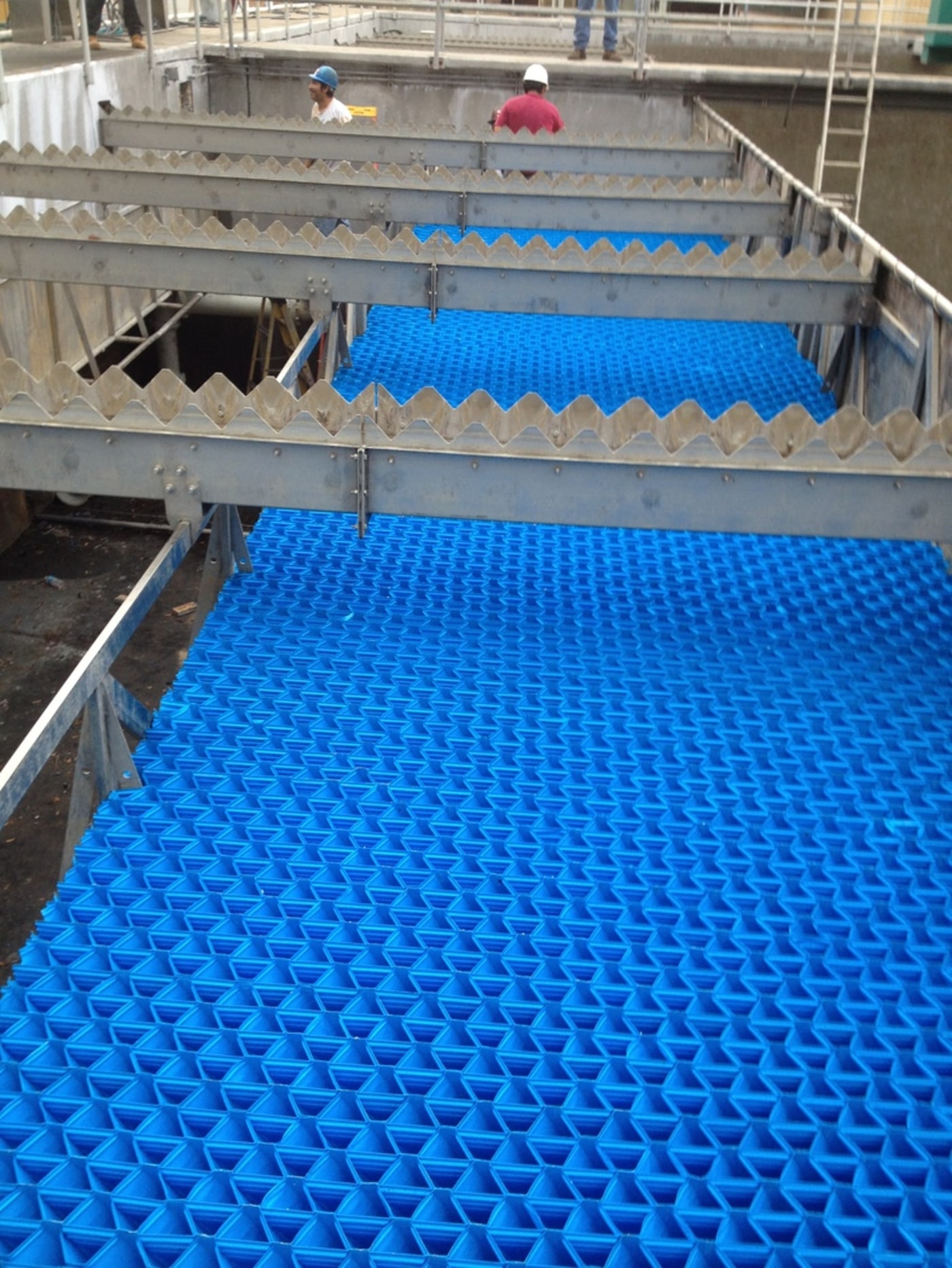 Tube Settler Install