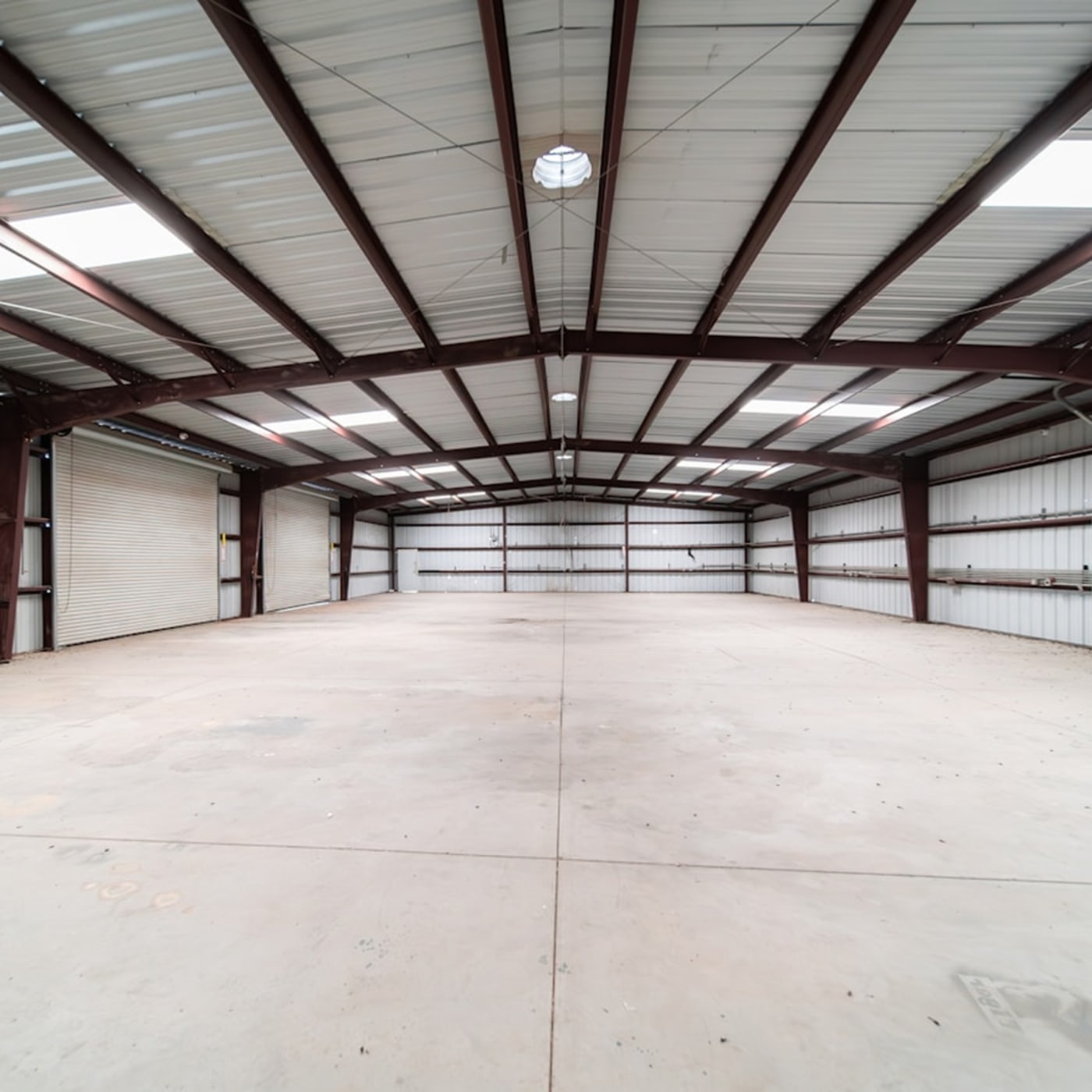  Large white storage area 