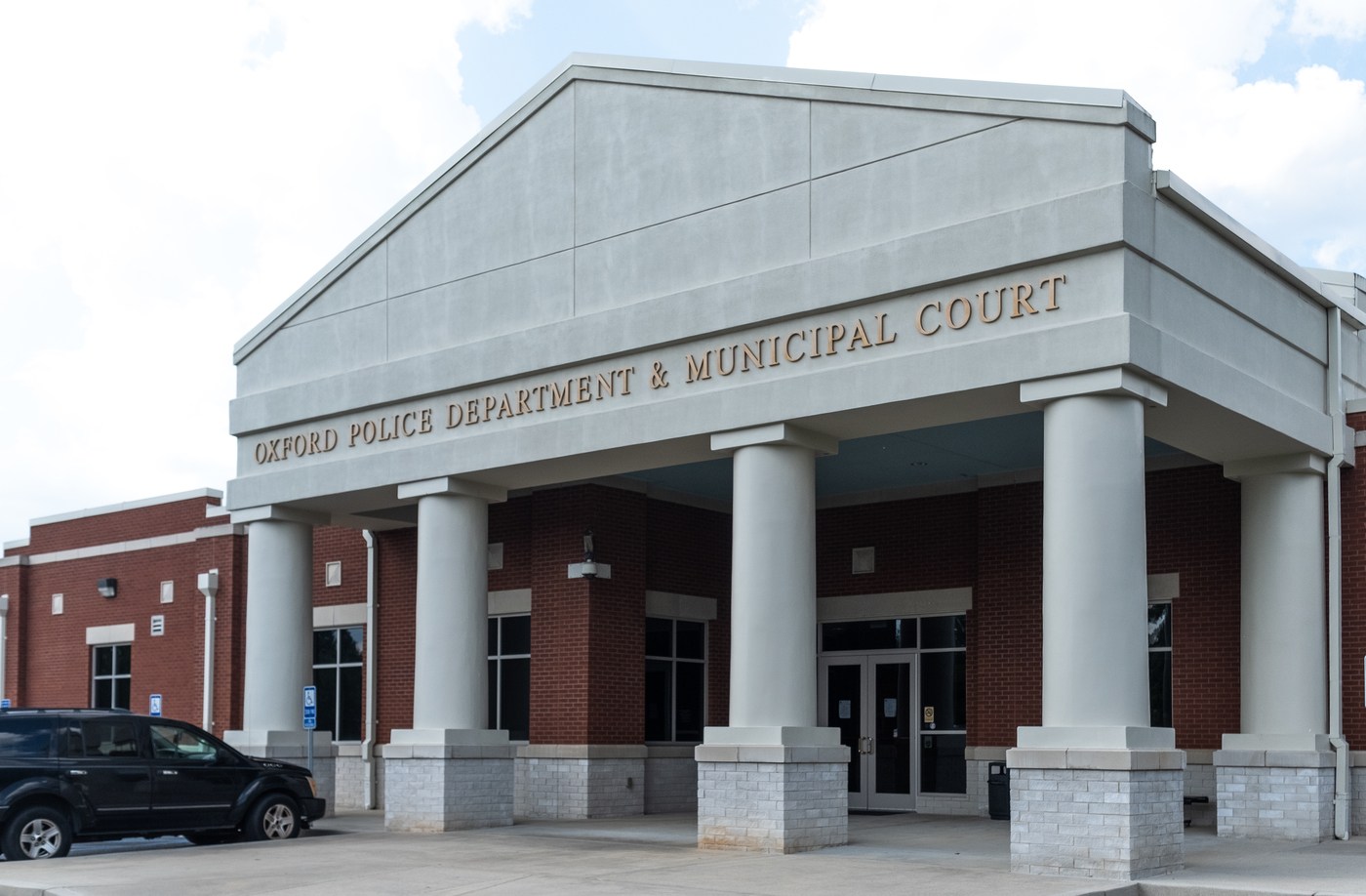  Exterior of the Oxford Police Department & Municipal Court building 