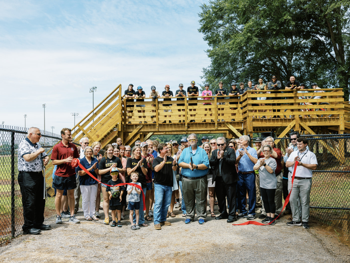 Oxford Jump Track celebrates with enthusiastic opening