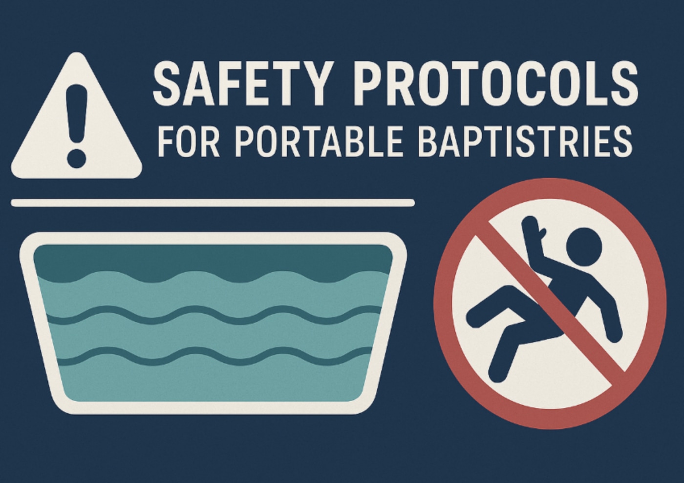Portable Baptistry Safety Protocols Every Church Should Follow