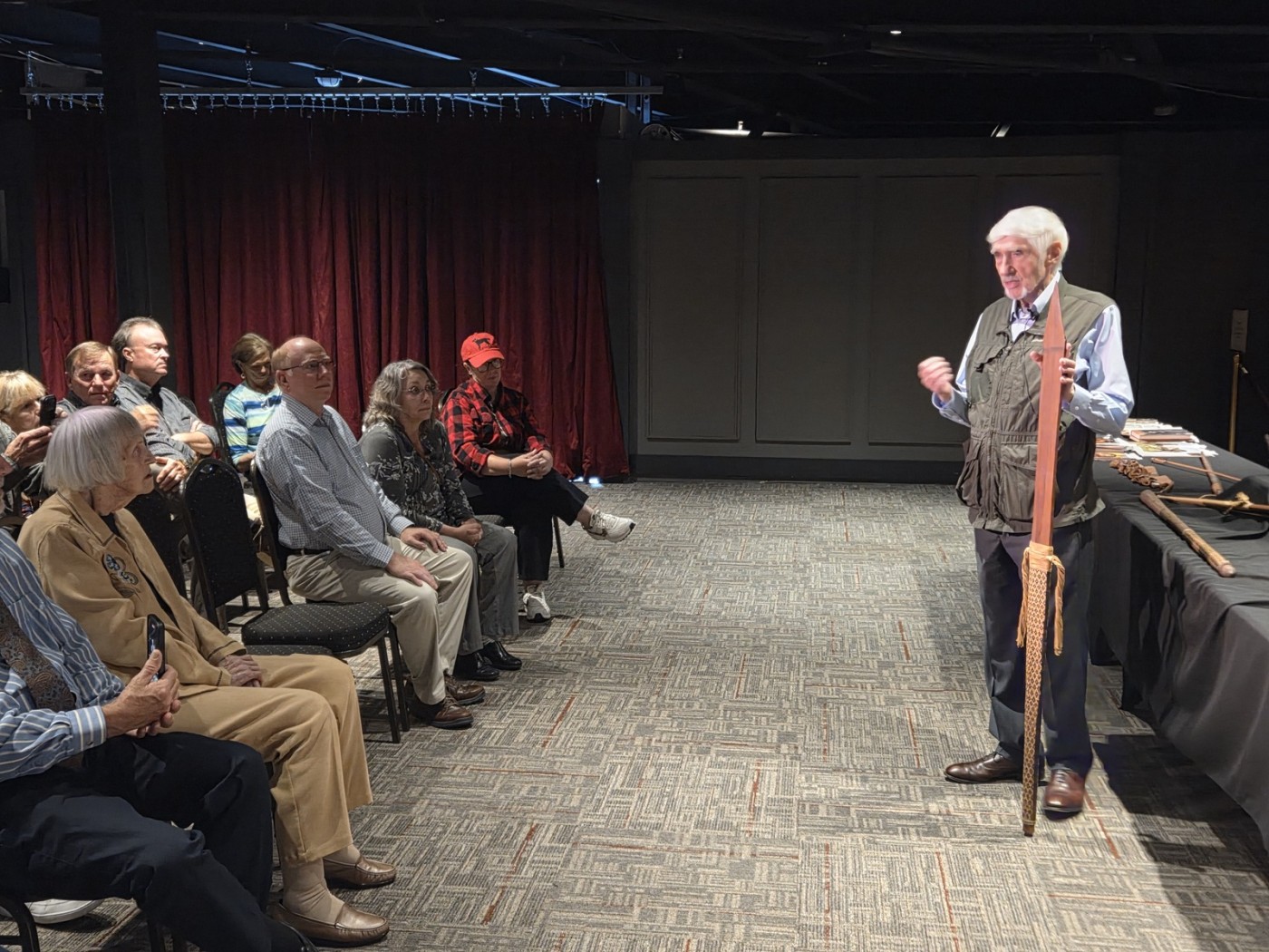 Dr. Larry K. Martin shares stories which inspired his art