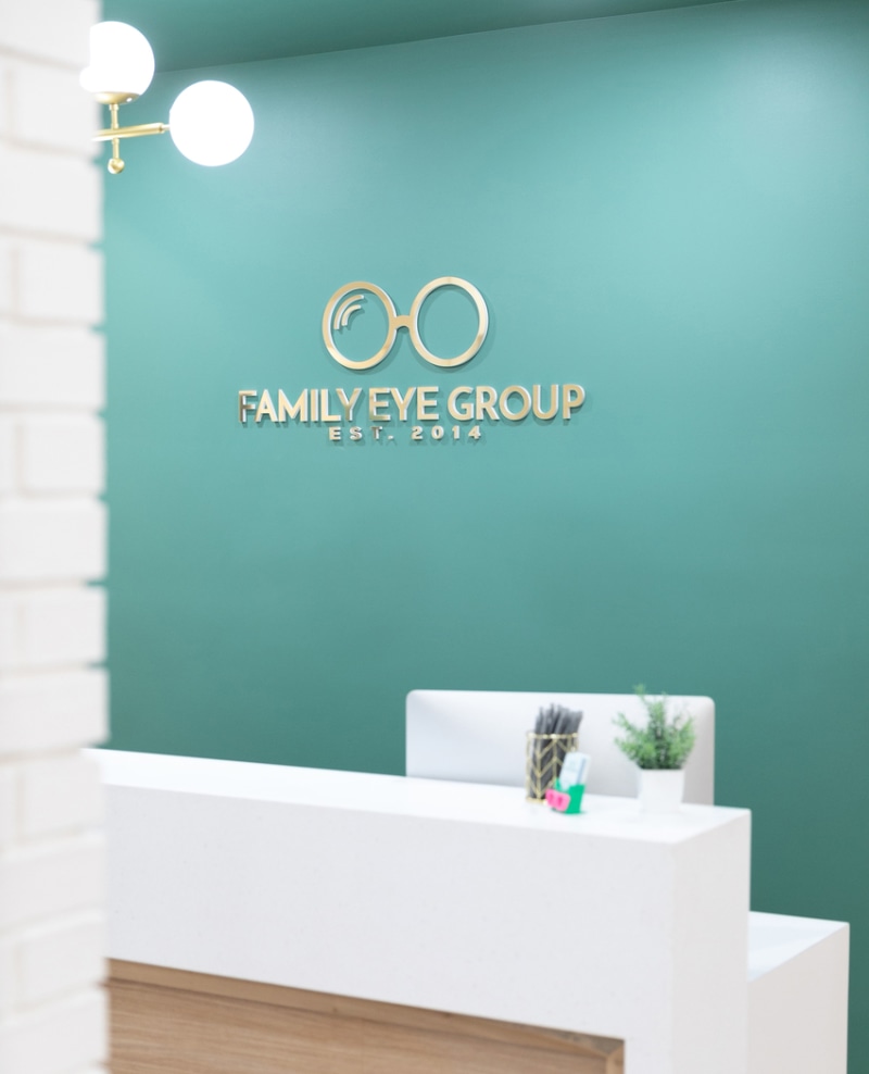 Family Eye Group Metal Logo