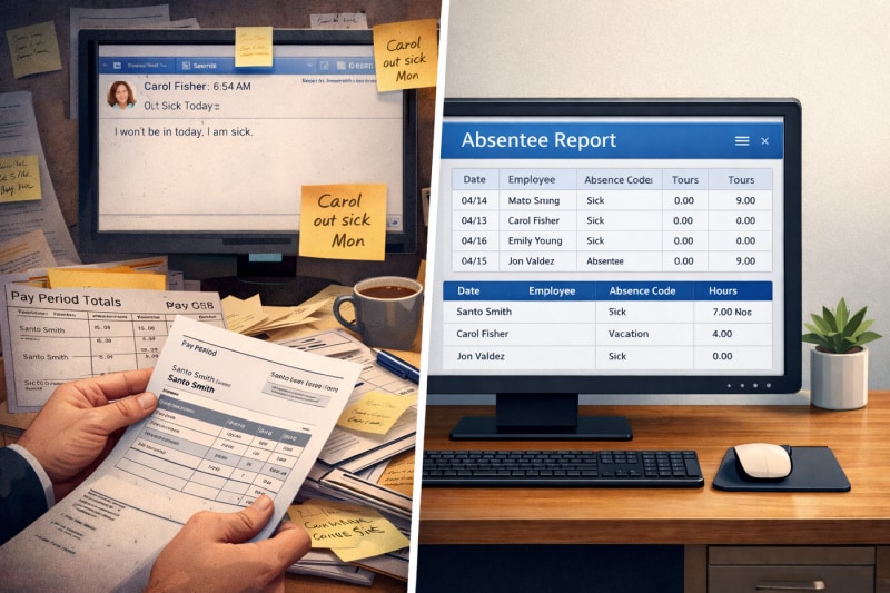 Manual Vs Digital Absence Tracking