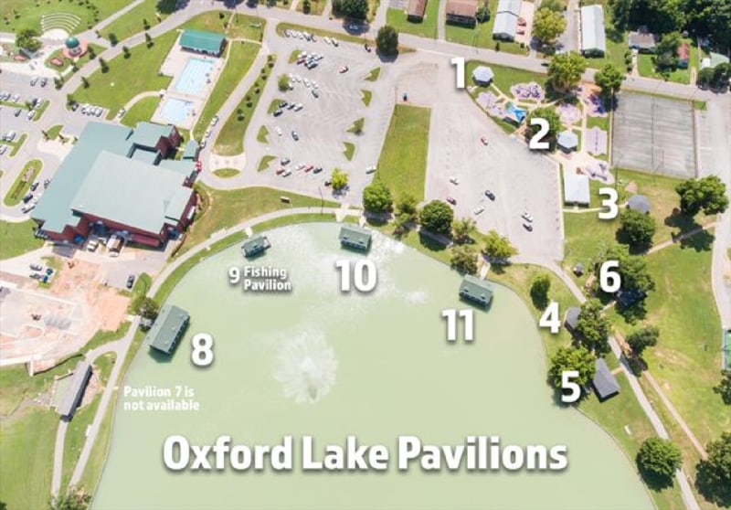 Oxford Lake Park Pavilions