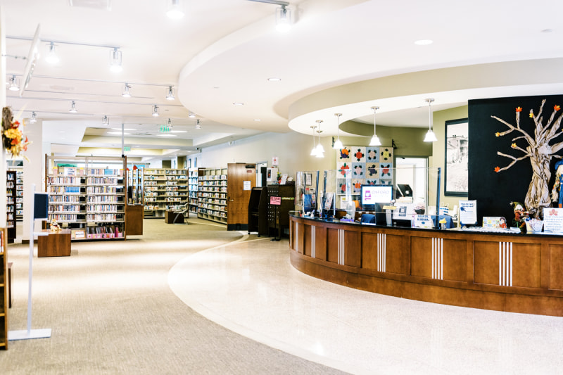 Photo of the library