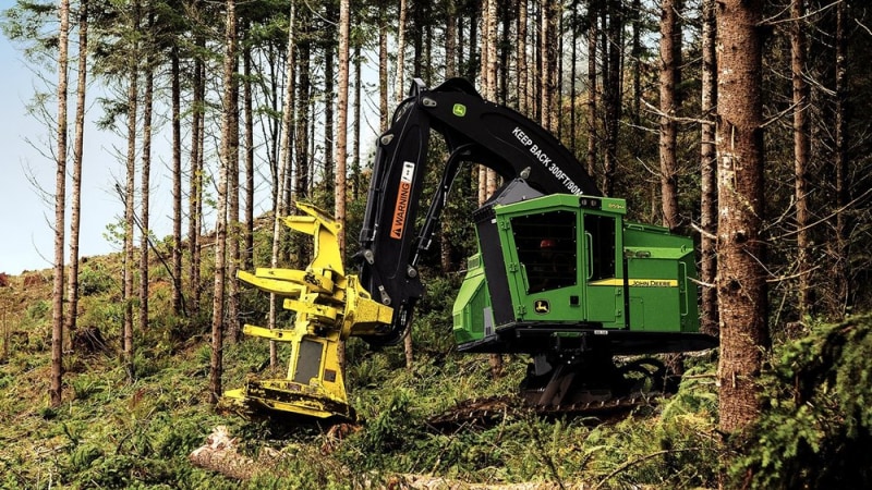 John Deere 859M Tracked Feller Buncher