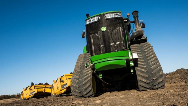 John Deere 9520RX Scraper Special Tractor