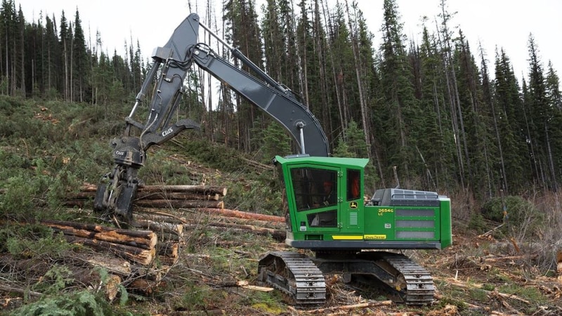 John Deere 2654G Swing Machine