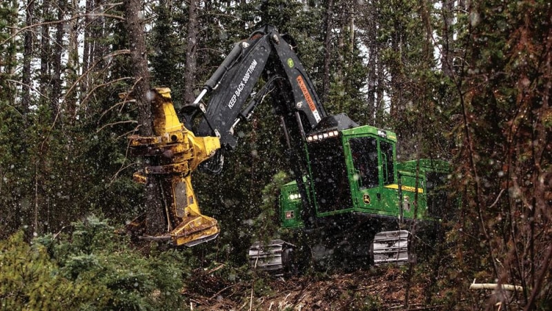 John Deere 953M Tracked Feller Buncher