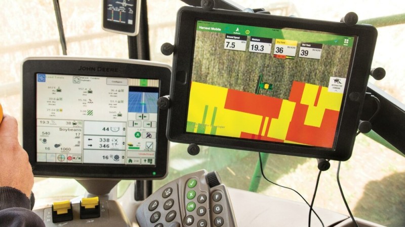 John Deere Harvest Mobile Precision Ag Technology