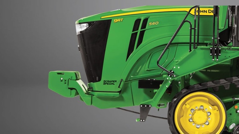 John Deere 9RT 540 Scraper Special Tractor