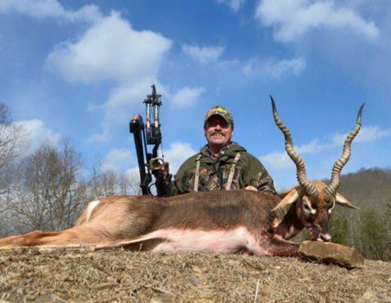 Fantastic Black Buck at Wilderness Hunting Lodge