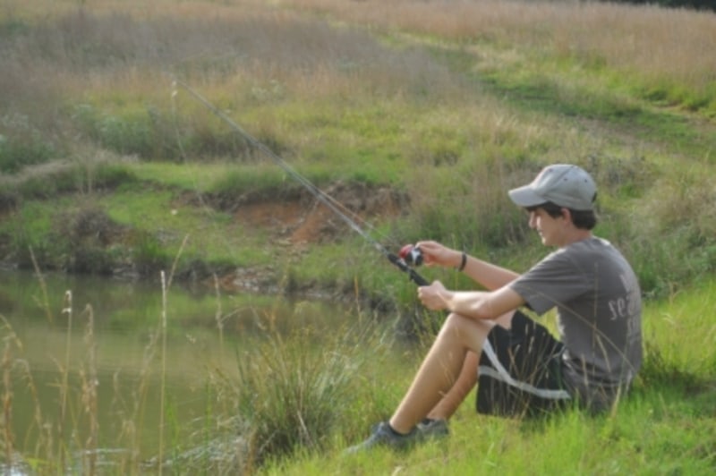 Fishing at Wilderness Hunting Lodge