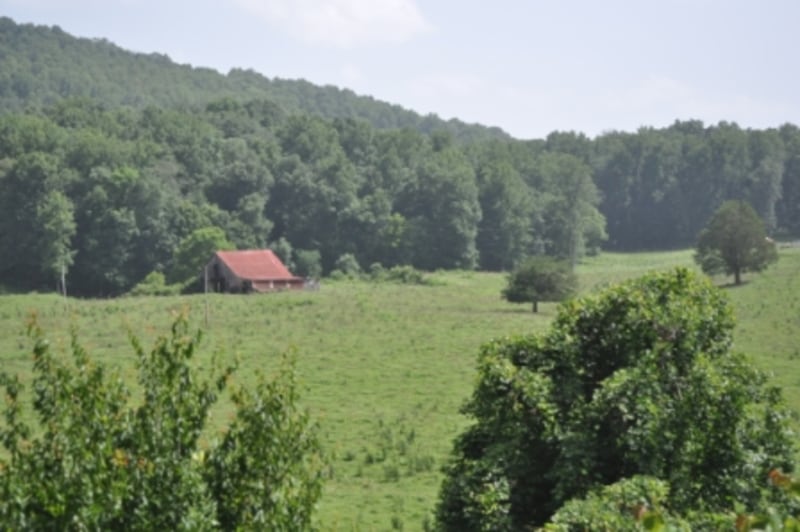Barn In The Mountains
