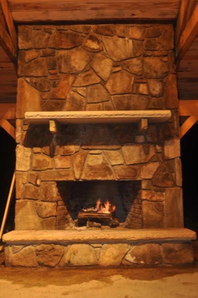 Wilderness Outdoor Fireplace