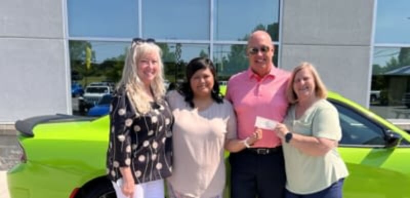 Pentastar South Car Club donates nearly $4K to Secret Meals for Hungry Children