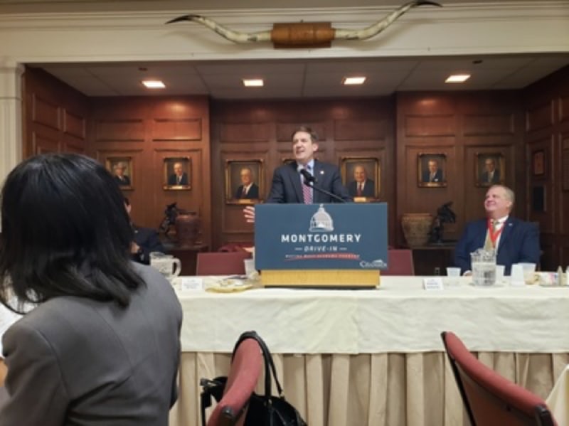 Chamber Delegation Meets with State Leaders During 2019 Montgomery Drive-In