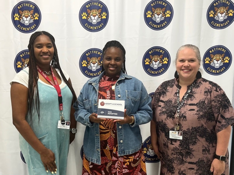 Courtyard by Marriott Northport Joins Adopt-A-School Program as New Partner of Matthews Elementary