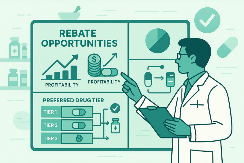 Formulary Management Strategies That Maximize Pharmacy Rebates and Profitability