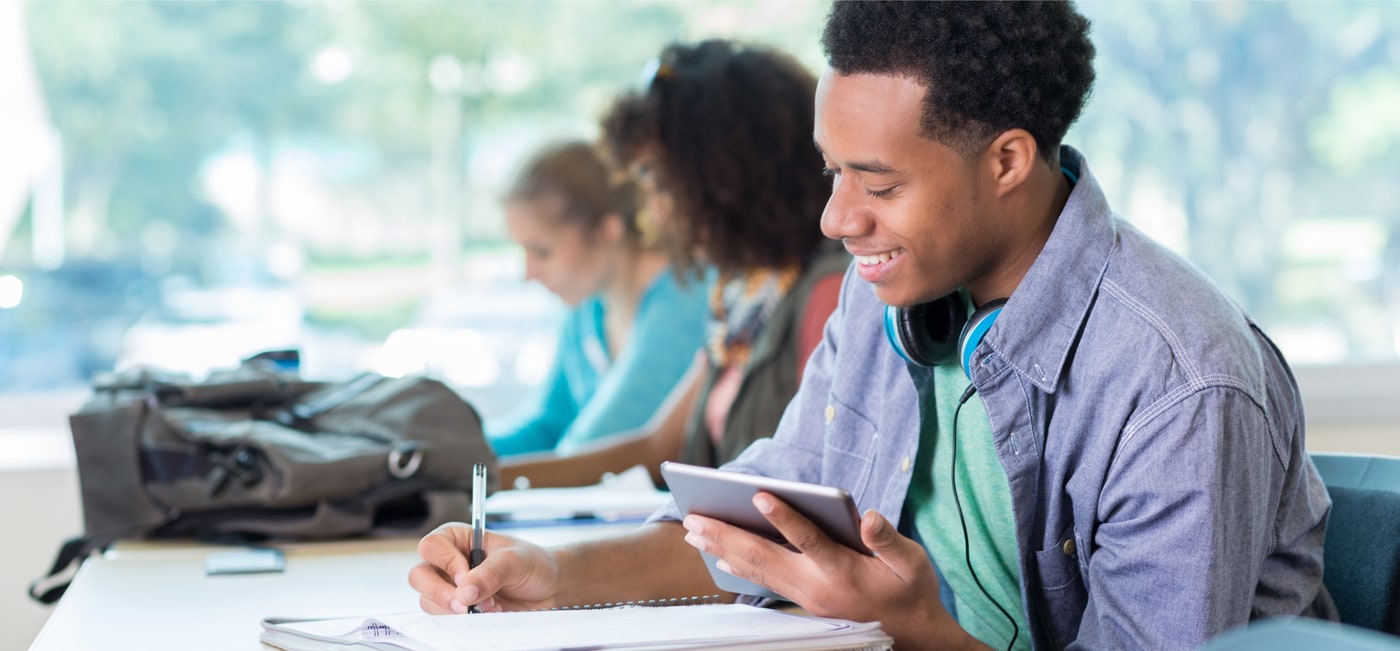 Students Working