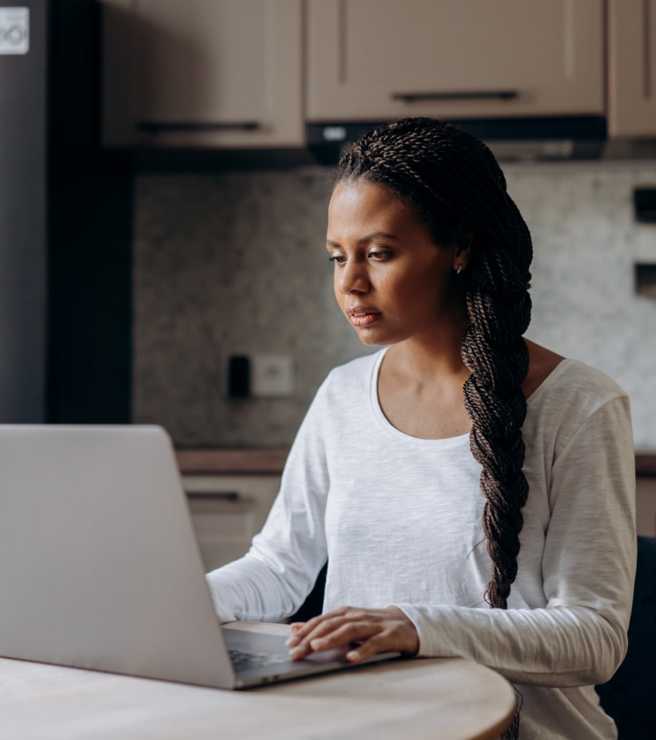 Woman on Laptop