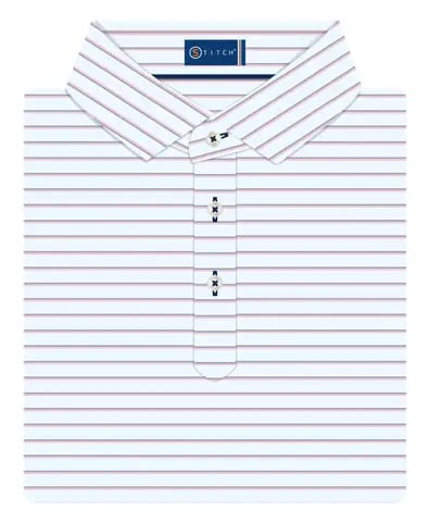 Men's Stitch Bleeker Polo in Bloom