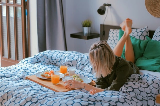 Lady in Bed
