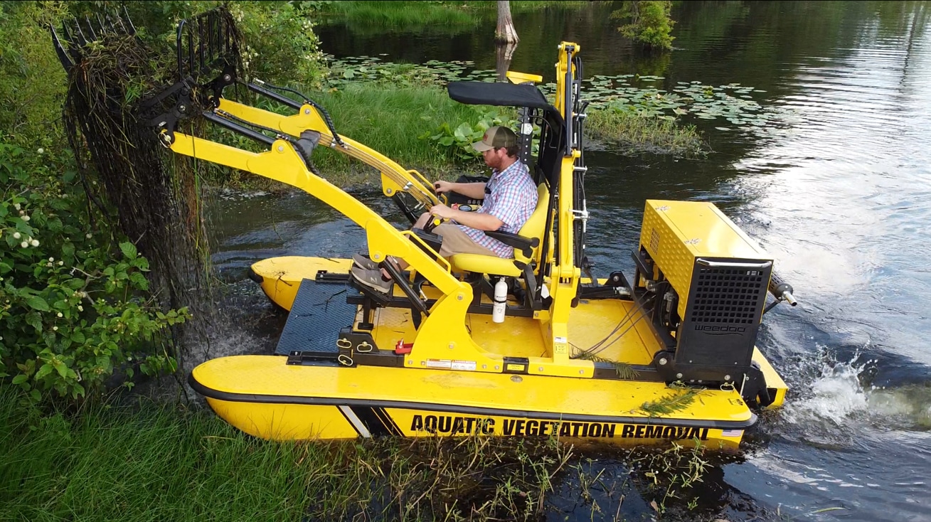 About Us Aquatic Vegetation Removal