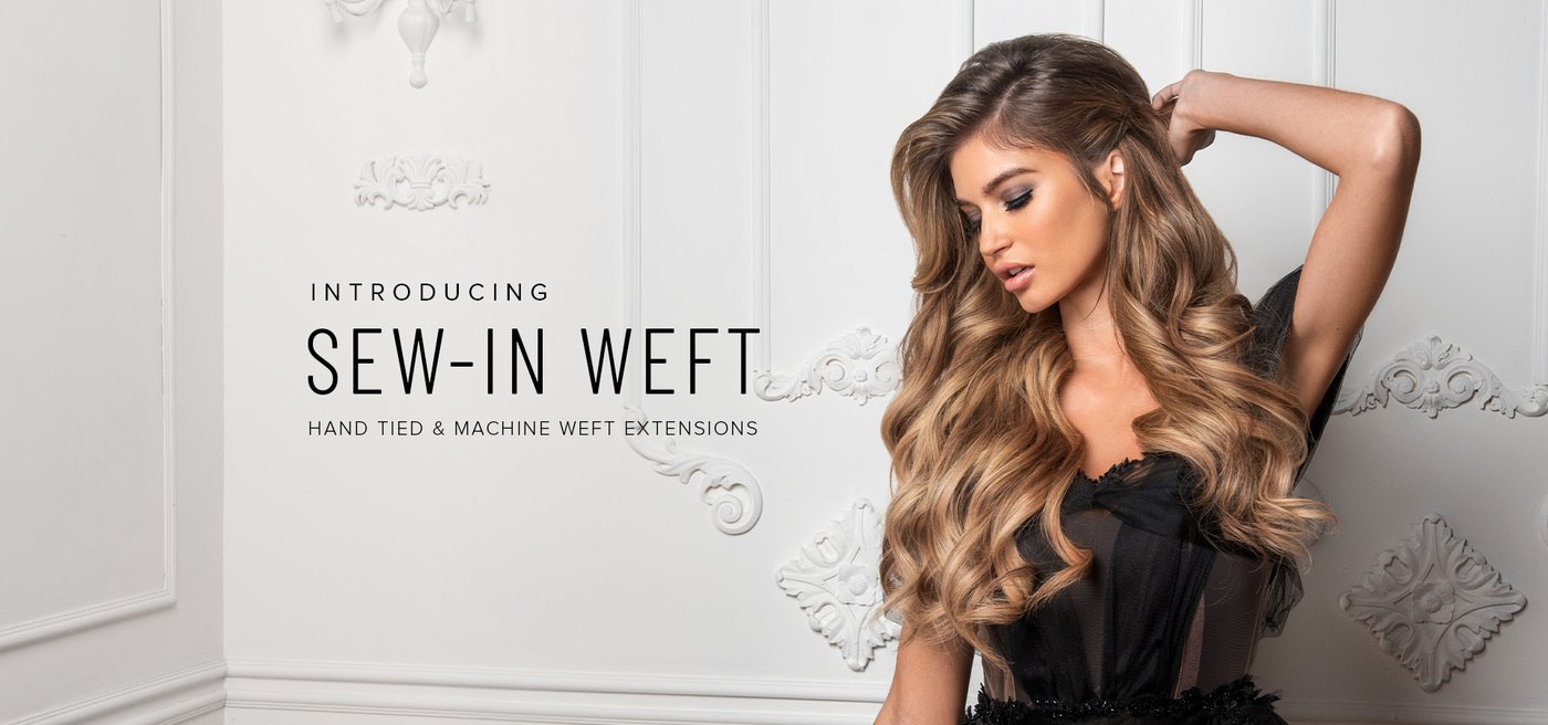 Professional Hand Tied Weft Hair Extensions by Siren Stylist