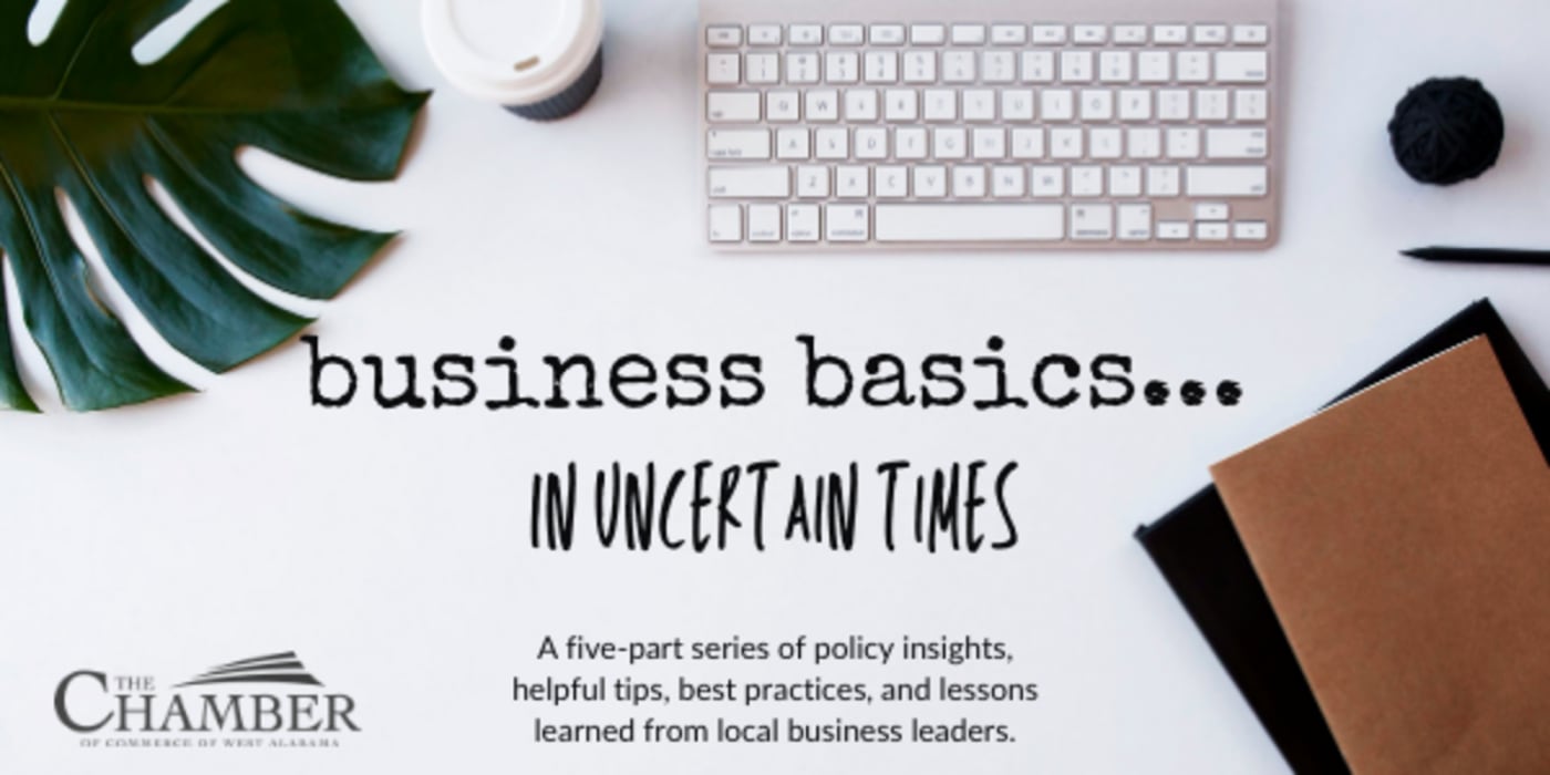 Chamber Launches Free Training Series on Business Basics in Uncertain Times