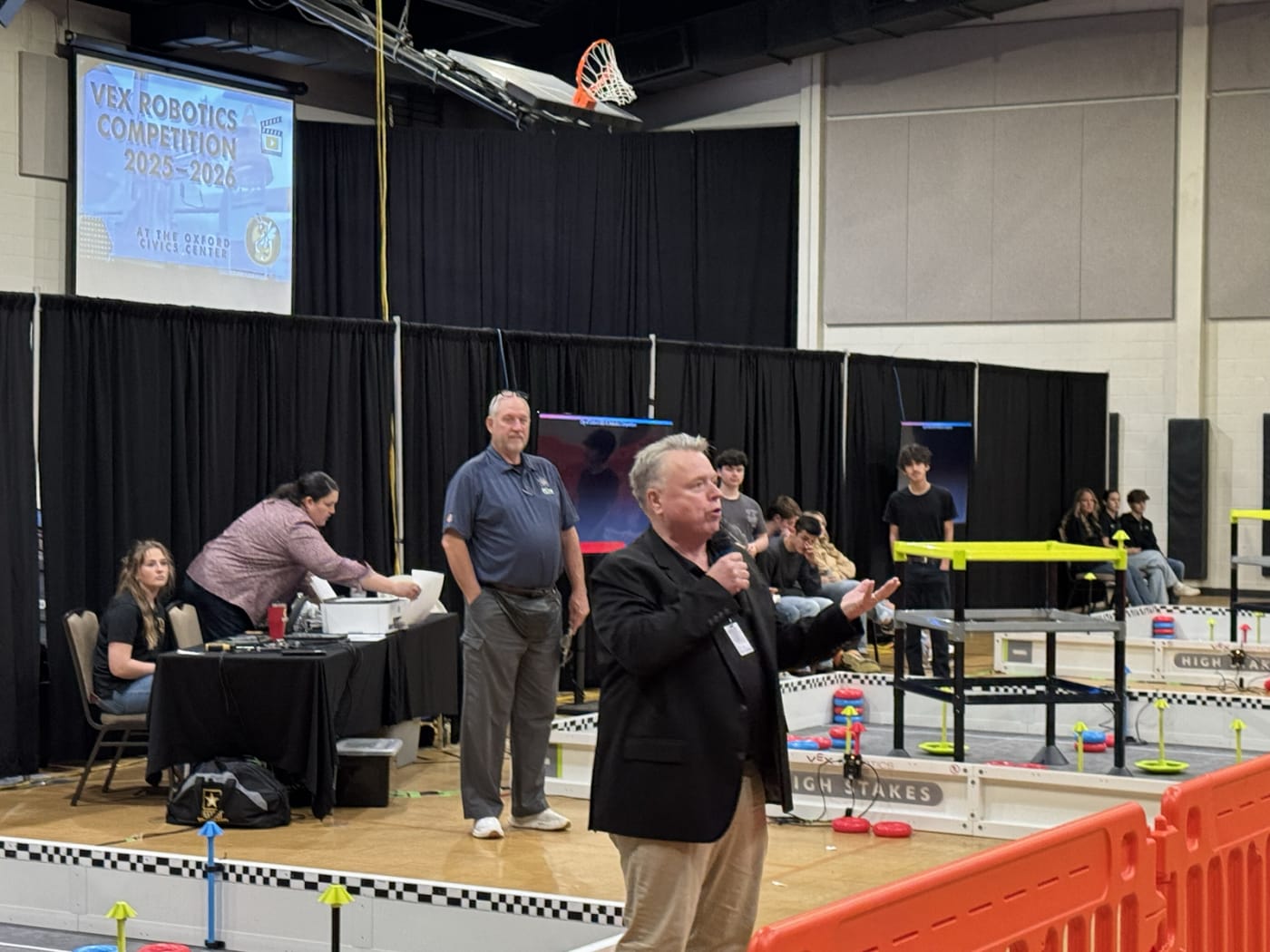 MORE THAN 200 STUDENTS PARTICIPATE IN THE OXFORD VEX ROBOTICS COMPETITION; OXFORD TEAMS QUALIFY FOR THE REGIONAL CHAMPIONSHIP