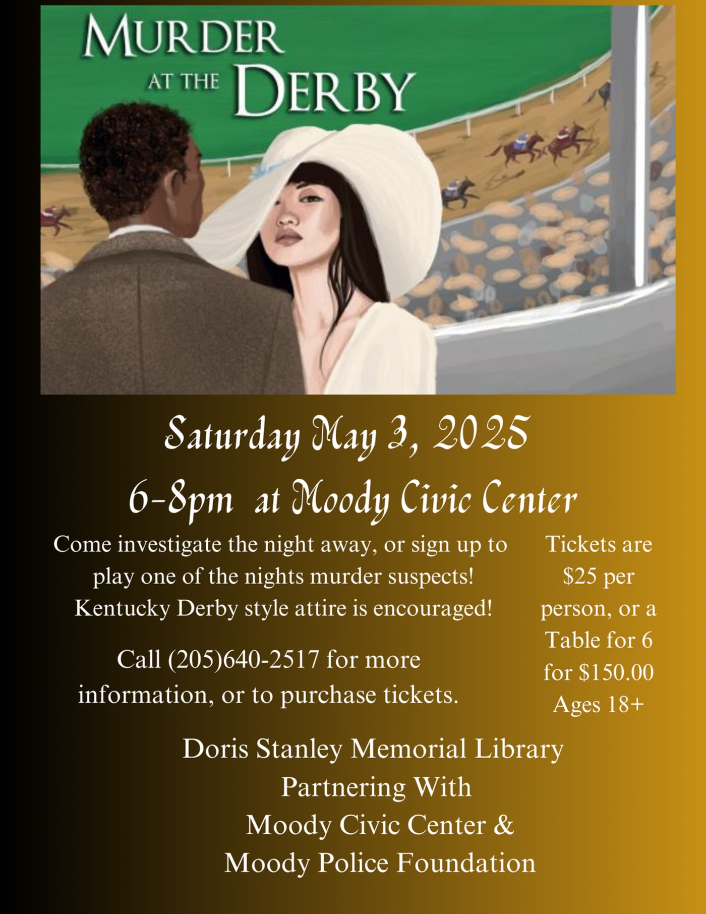 Murder Mystery - Murder at the Derby