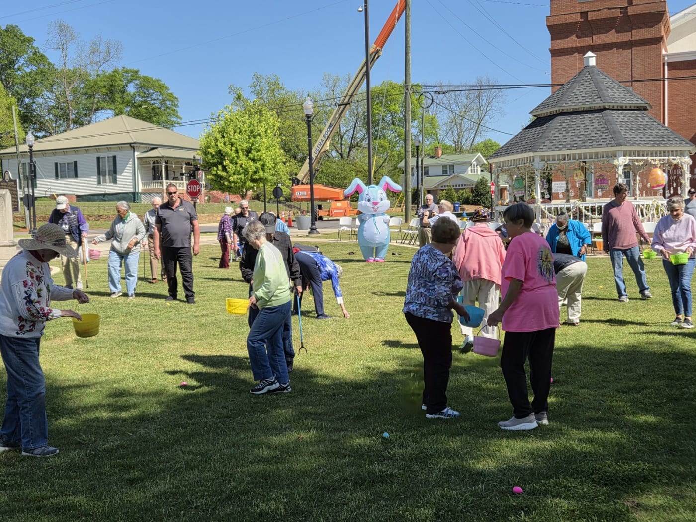 OXFORD SENIOR CITIZENS CENTER HOSTS EASTER EGG HUNT