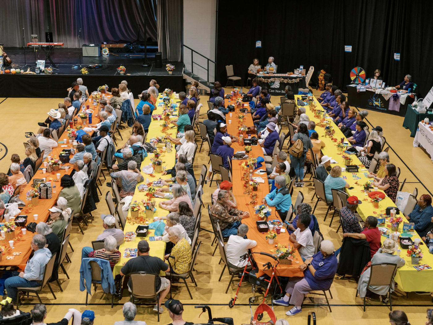 Seniors enjoy fall fun and games at the Oxford Civic Center