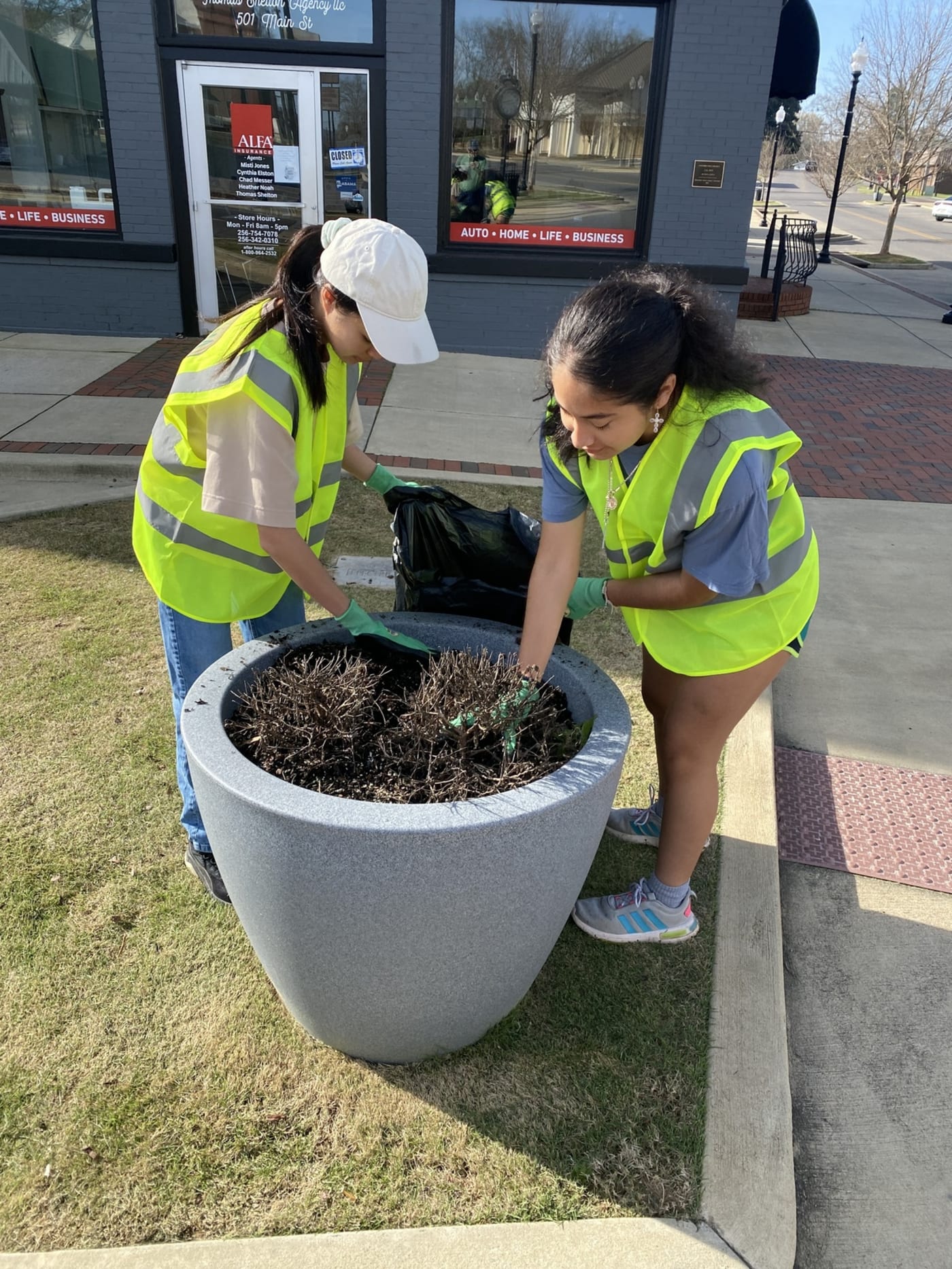 Historic Main Street Oxford begins downtown litter clean-up series