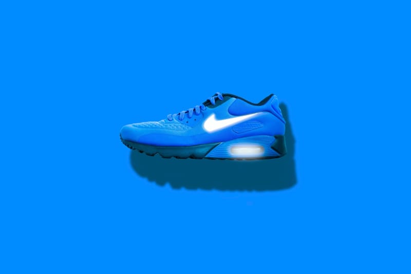 Blue shoes